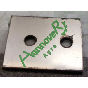 Пластина з двома отворами, корпусу висівного апарату AC819285 (АС819285), Kverneland