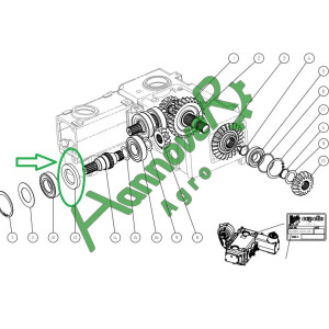Сальник 04.5023.00 (04502300) CAPELLO