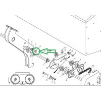 Болт M 8X1,25X16 Din 933, F01020432, Gaspardo
