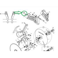 Болт М16х2х45 Din933 8.8 ZN, F01020568, Gaspardo