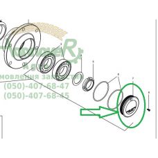 Кришка ступиці пластмасова R18124241 Gaspardo