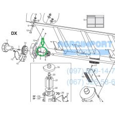Штифт різьбовий під шестигранник F01050083, Gaspardo
