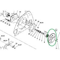 Зірочка приводу шнека Z=65 (030200), 030127, Geringhoff