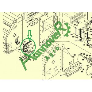 Ланцюг однорядний DR3440, Olimac Drago